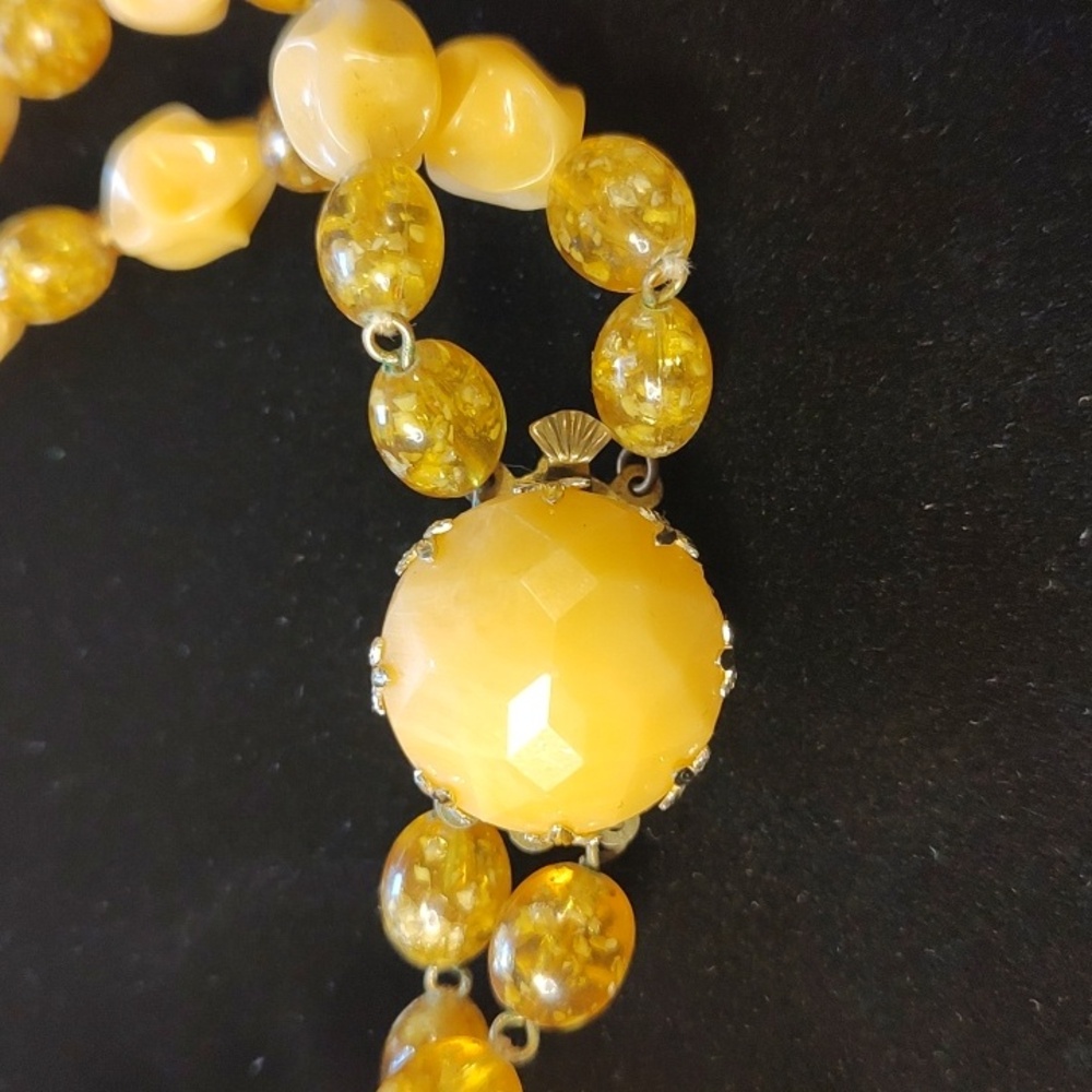 West Germany Beaded Necklace Set - Picture 5 of 8